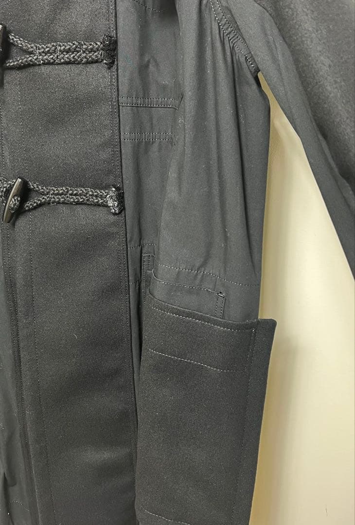 sacai Wool Melton Coat サカイ サイズ１ ブラック