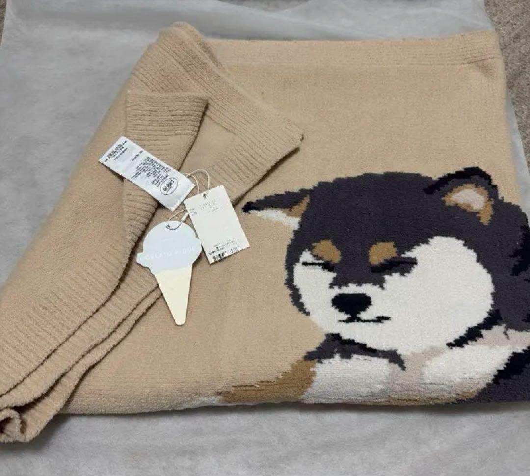 【即日発送/即完品/上野限定】ジェラピケ 柴犬　ブランケット