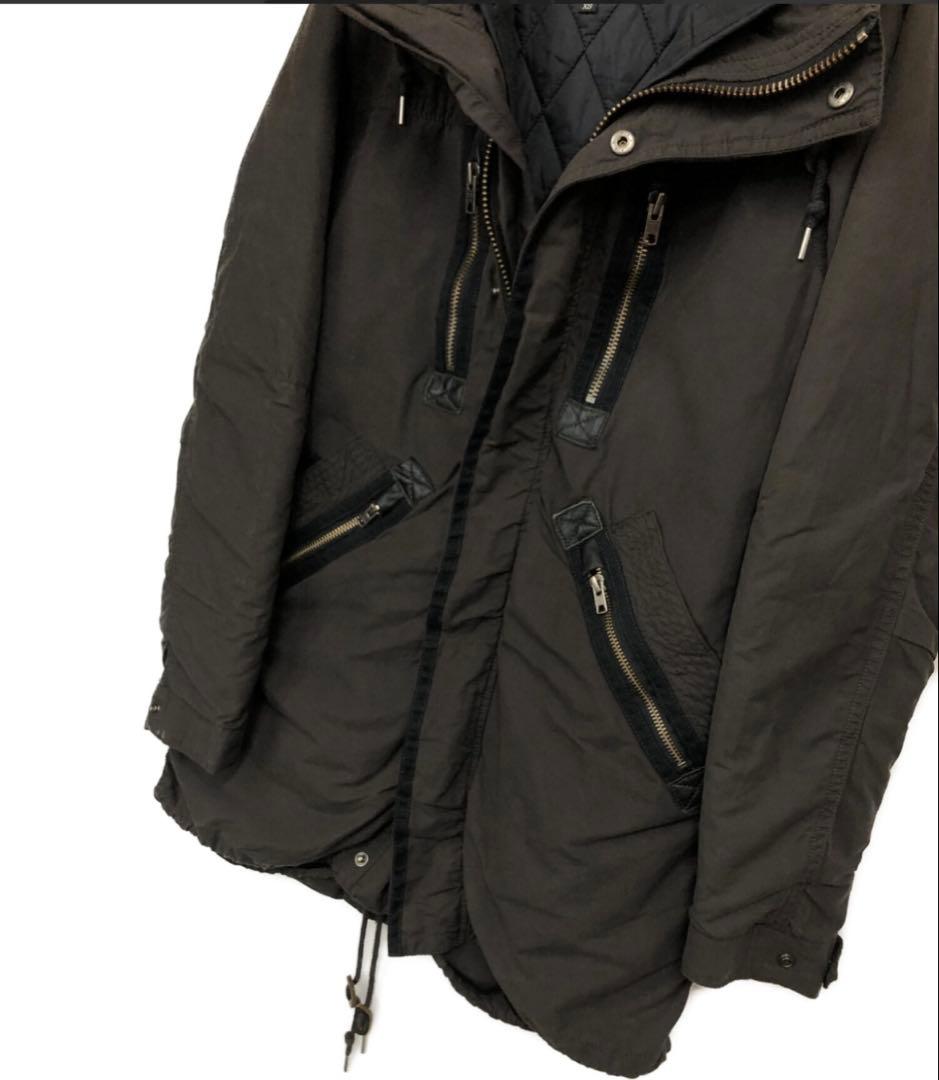 Schott ブラック モッズコート ダウン 美品✨