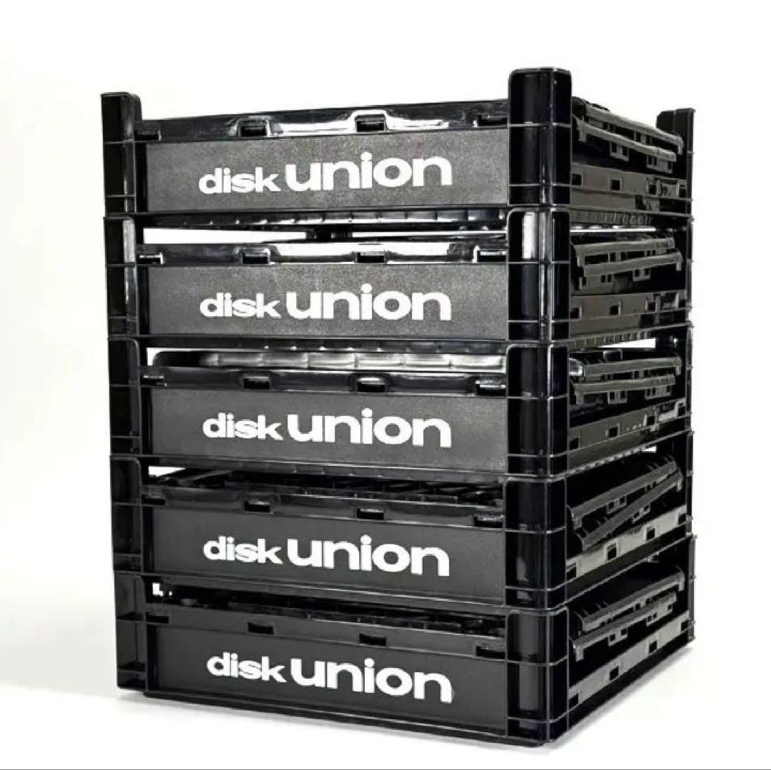 disk union レコードクレート 3個