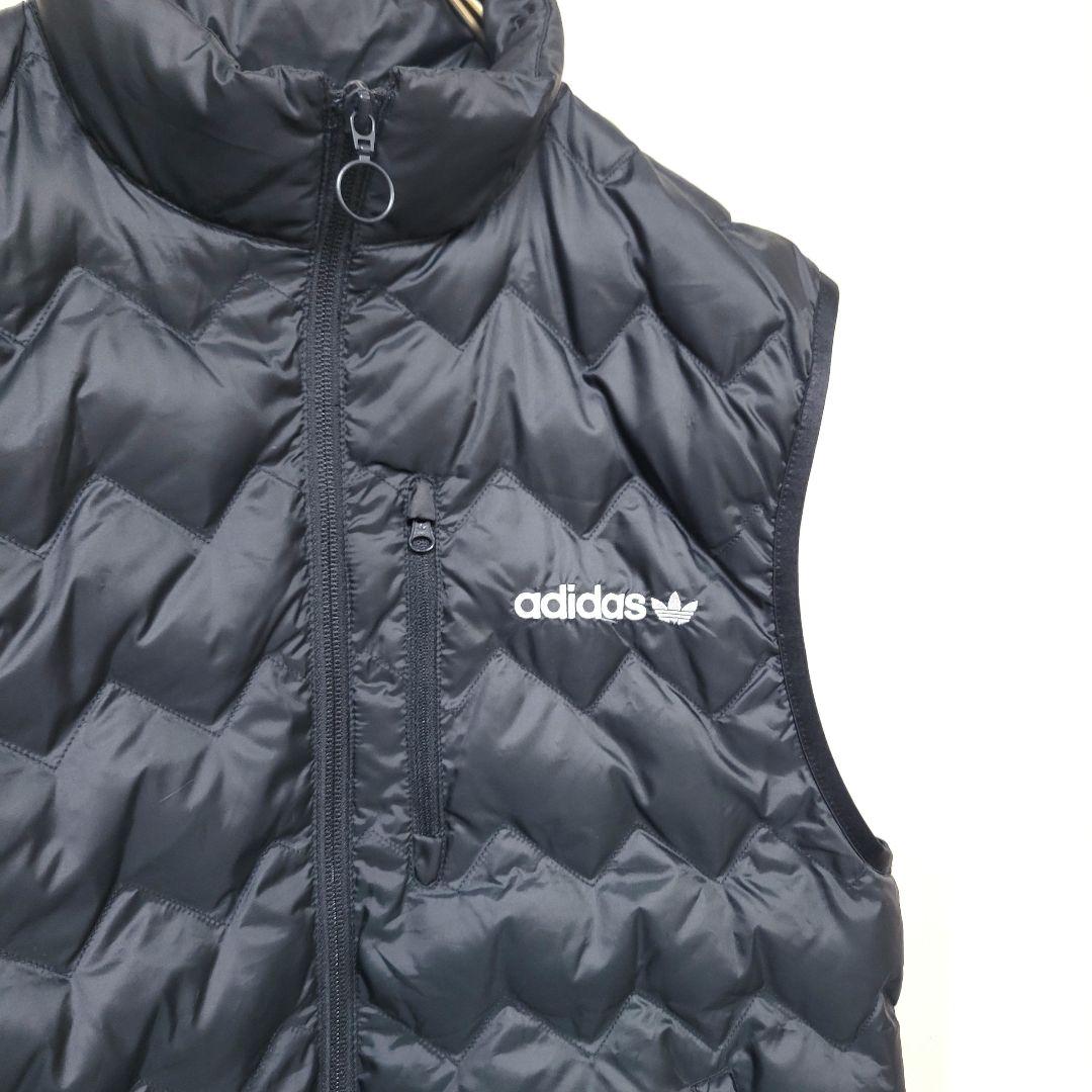 【美品】adidas originals 中綿 ナイロンベスト L ブラック