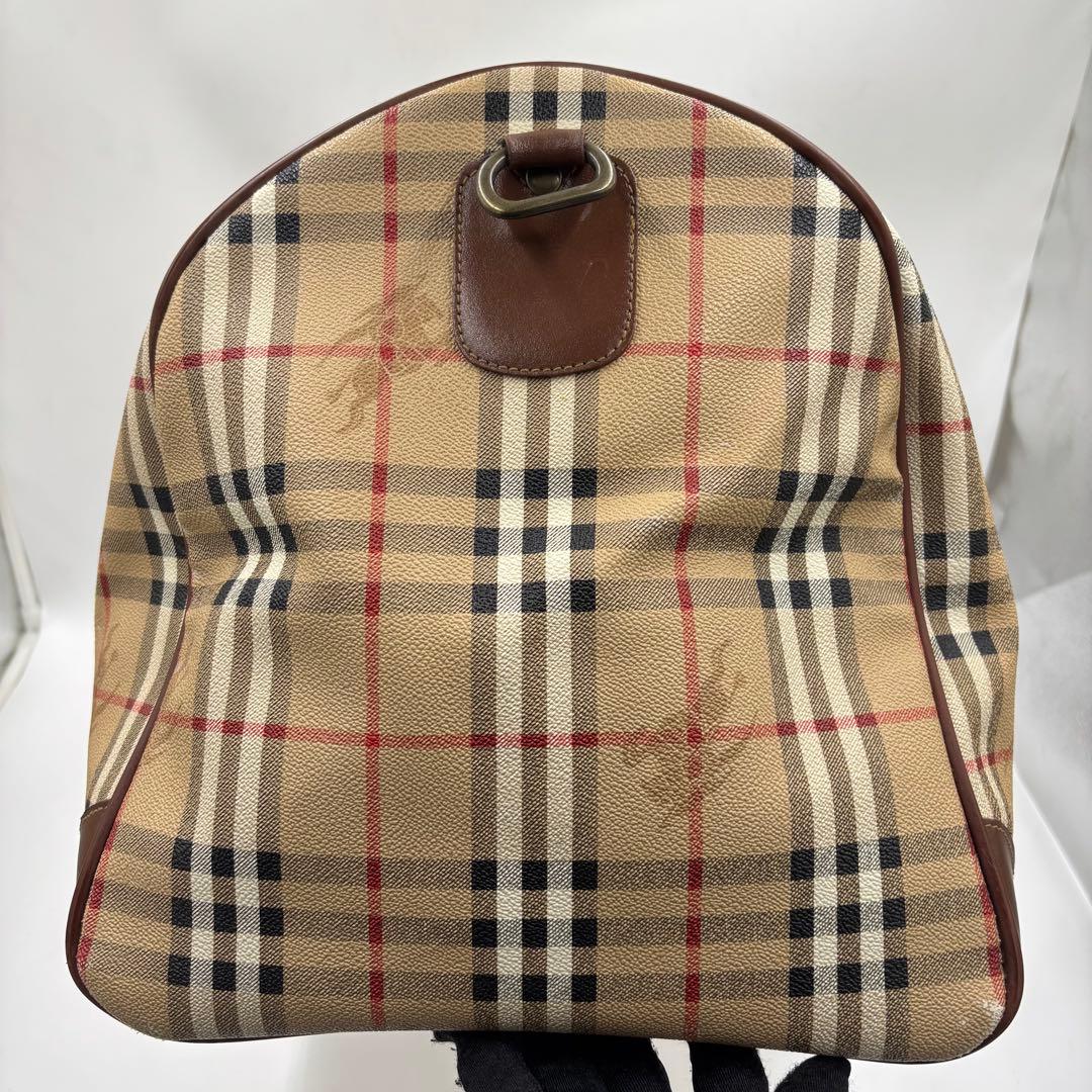バーバリー ノバチェック 2way レザーボストンバッグ ショルダーバッグ