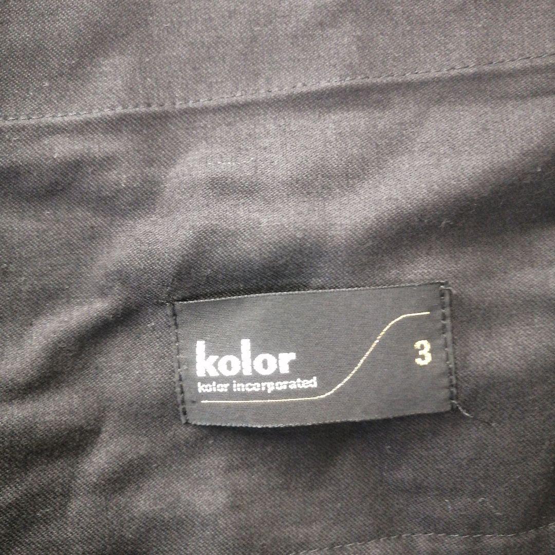 Kolor カラー 麻・ウール　ジャケット　サイズ４