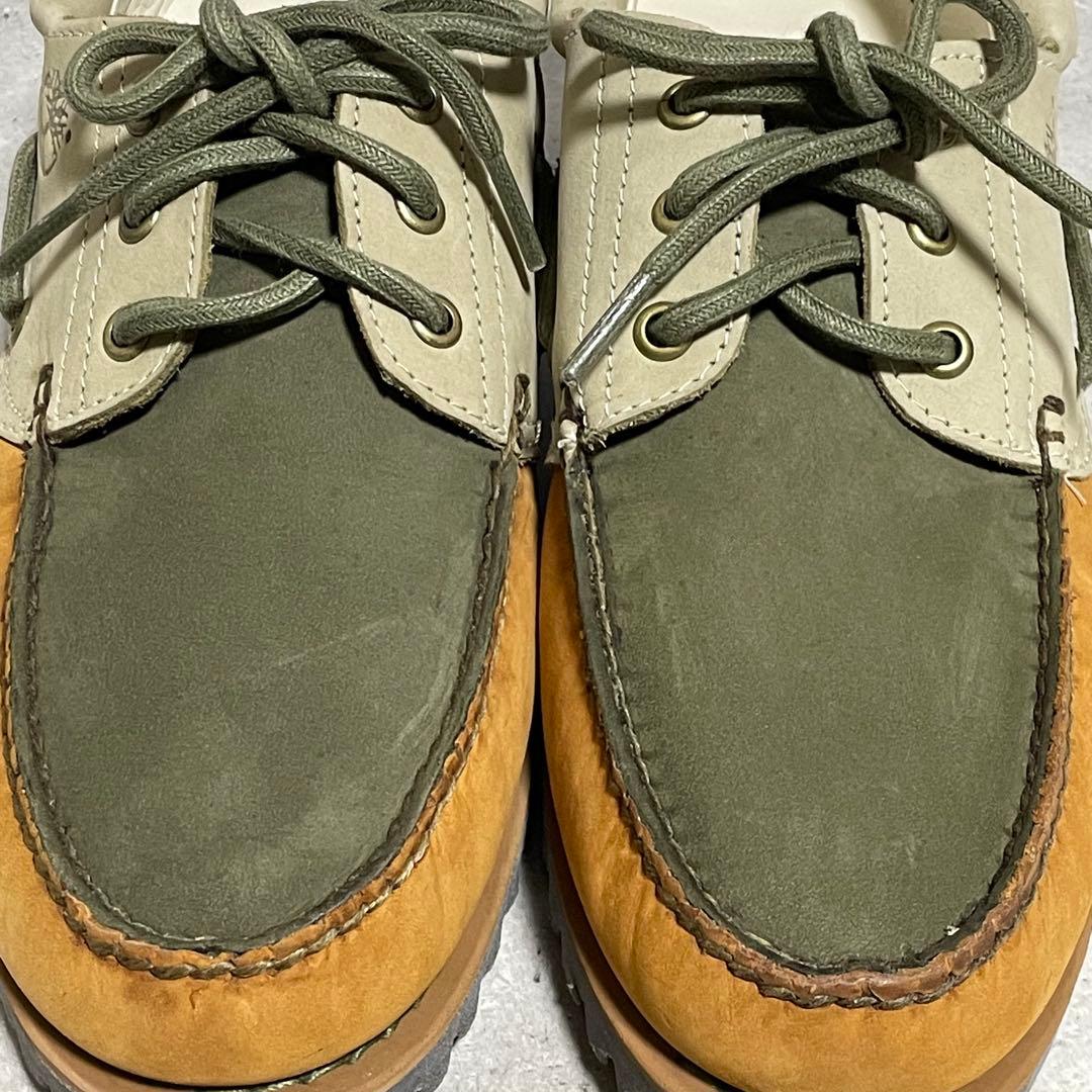 美品　ティンバーランド　Timberland　スリーアイ　デッキシューズ　27