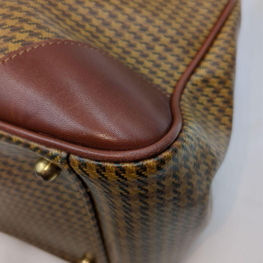 ★美品 GHURKA 2way ボストンバッグ 千鳥格子 MH刻印 No.127