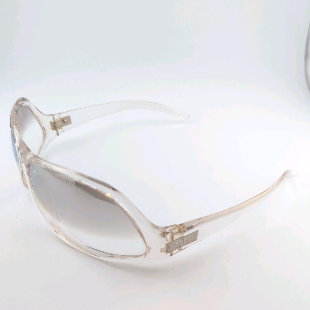 GUCCI グッチ GG1414/S クリアフレーム サングラス ロゴ金具