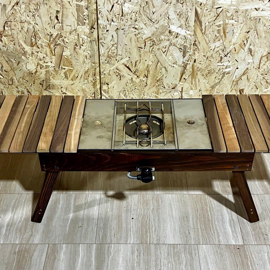 Yuman1125THEBOX 基本サイズ　天板天然ウォルナット×山桜