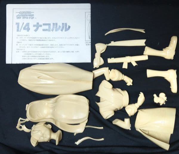 ビッグサイズ ムサシヤ サムライスピリッツ ナコルル 1/4 ガレージキット