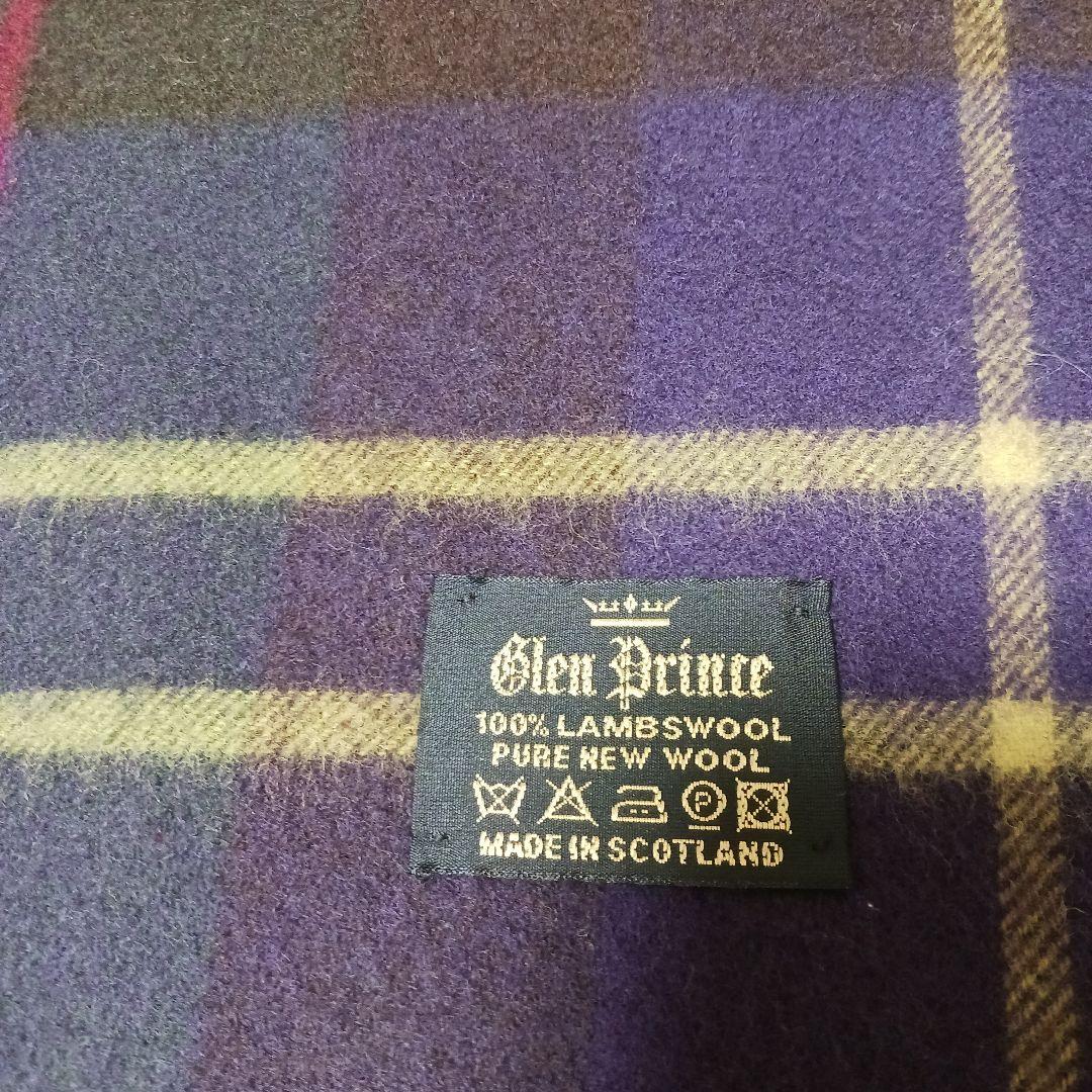 Glen Prince グレンプリンス 大判ストール ショール ブランケット