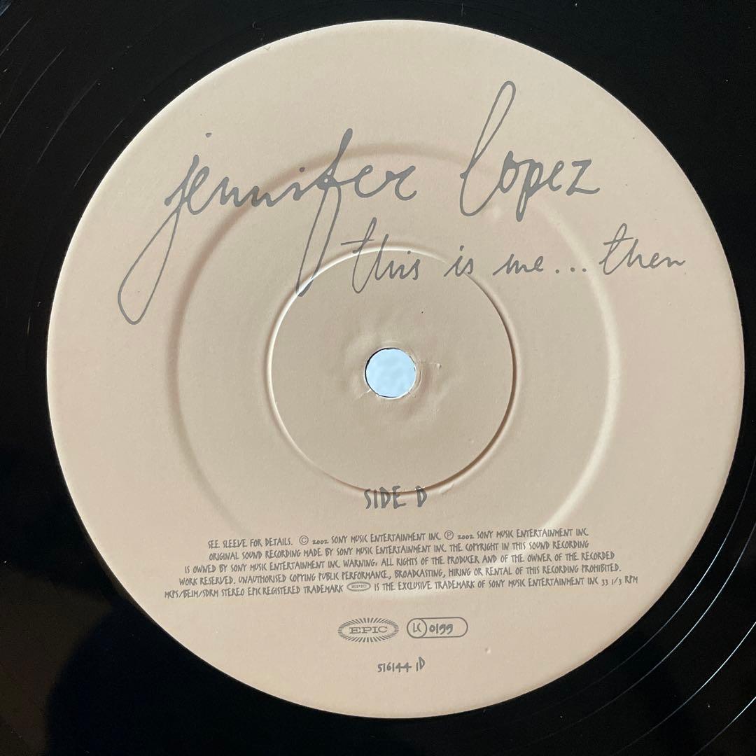 洋楽 Jennifer Lopez / This Is Me... Then / UK