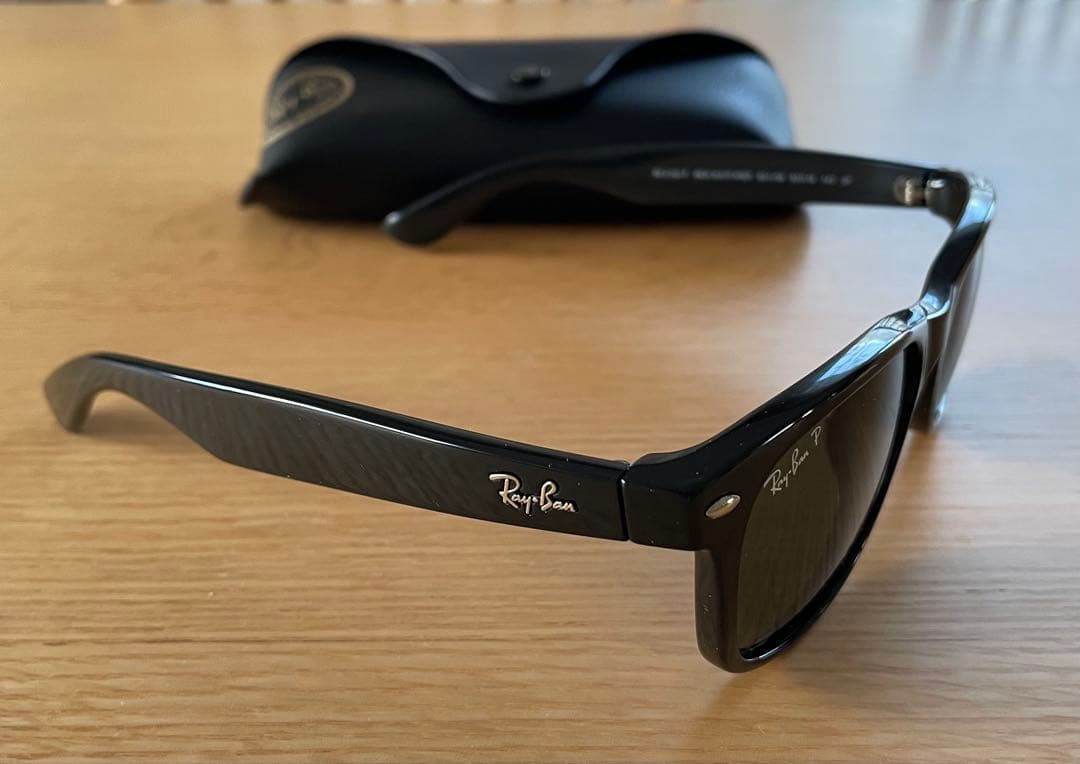 【美品 偏光】Ray-Ban NEW WAYFARER RB2132F ケース付