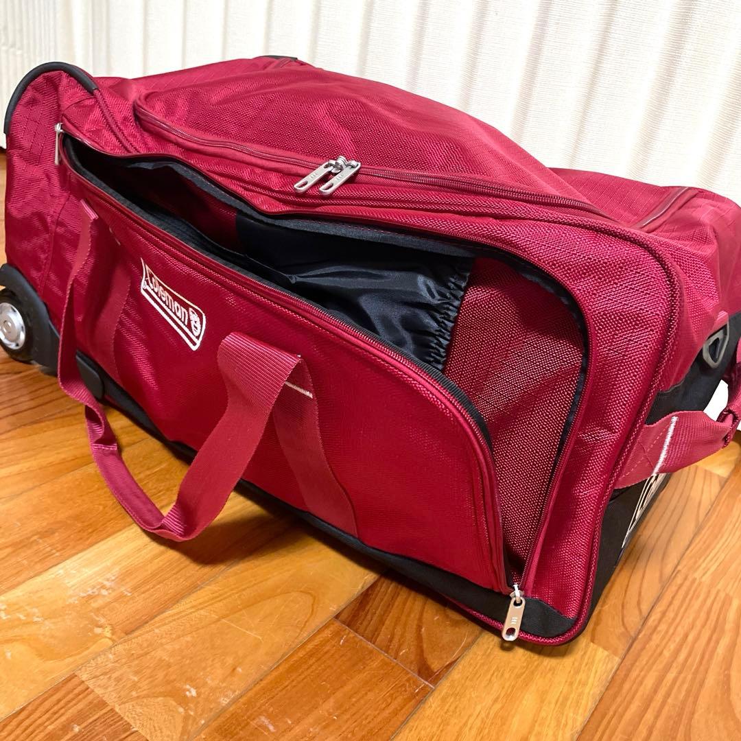 【美品】Coleman コールマン ボストンキャリー バッグ
