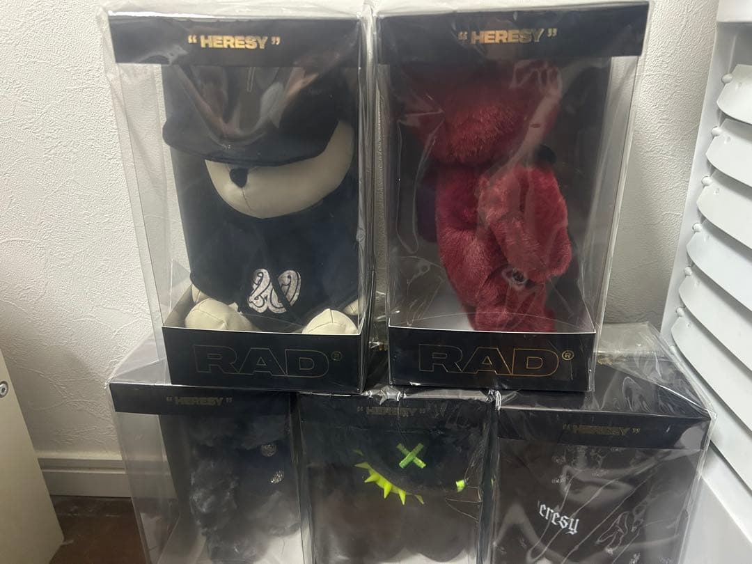 theGazettE ベア5体セット4/5まで