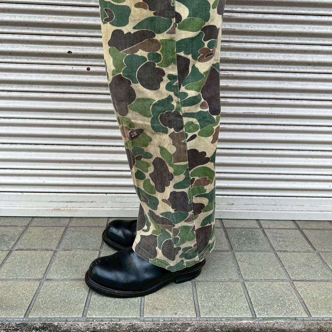 80s STLINGOUTDOORSINC ダックハンターカモ ダックハント