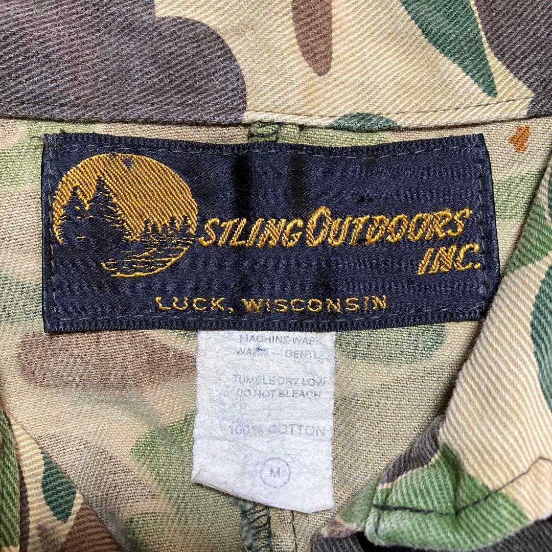 80s STLINGOUTDOORSINC ダックハンターカモ ダックハント