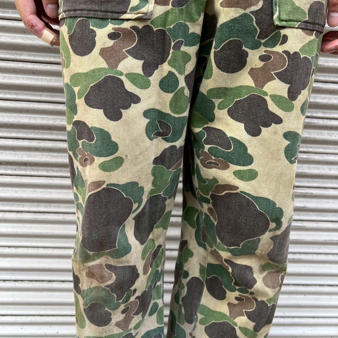 80s STLINGOUTDOORSINC ダックハンターカモ ダックハント