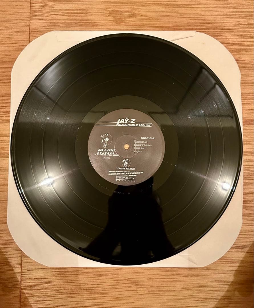 JAY-Z REASONABLE DOUBTオリジナル盤LP