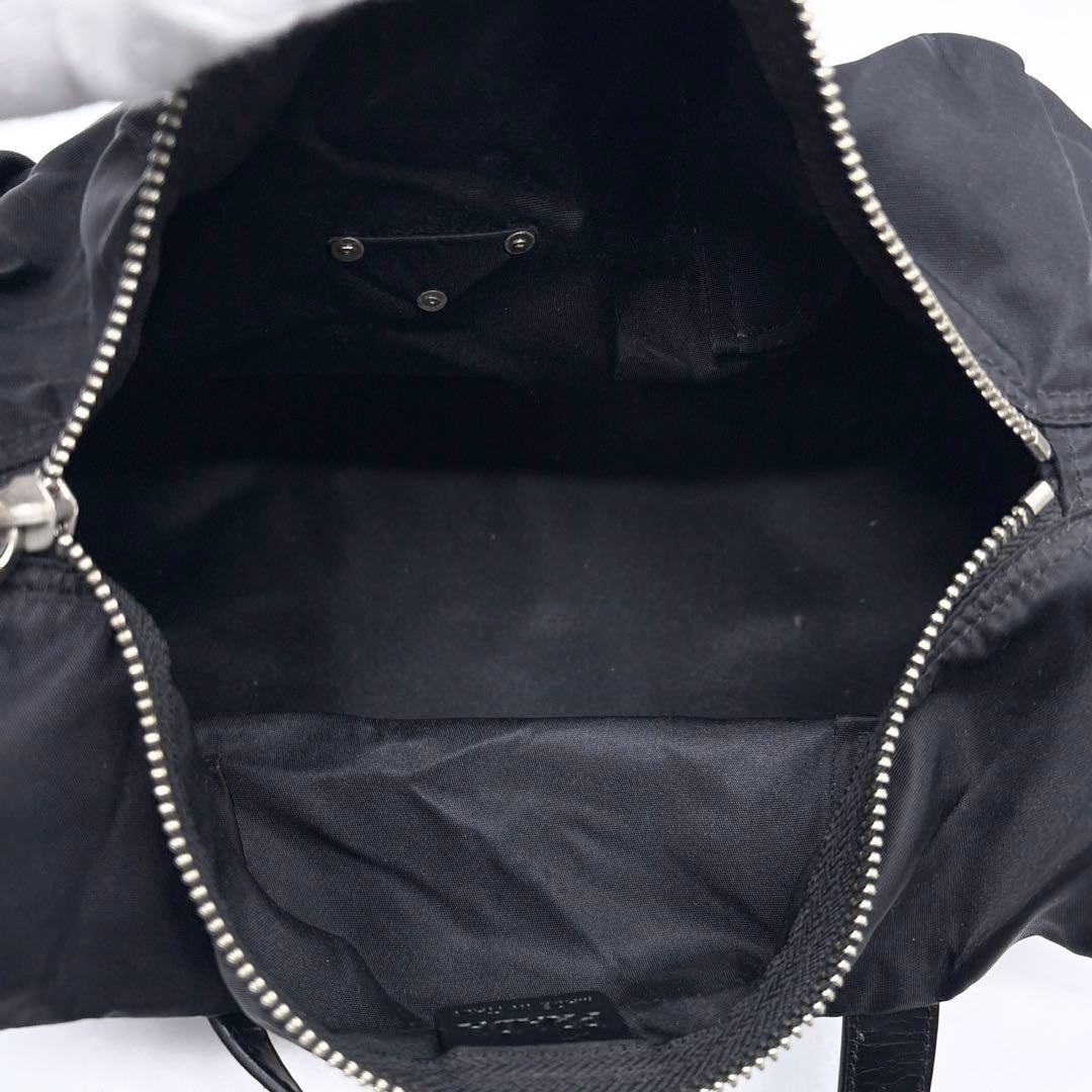 PRADA プラダ ミニボストン BR2509 ブラック ナイロンレザー
