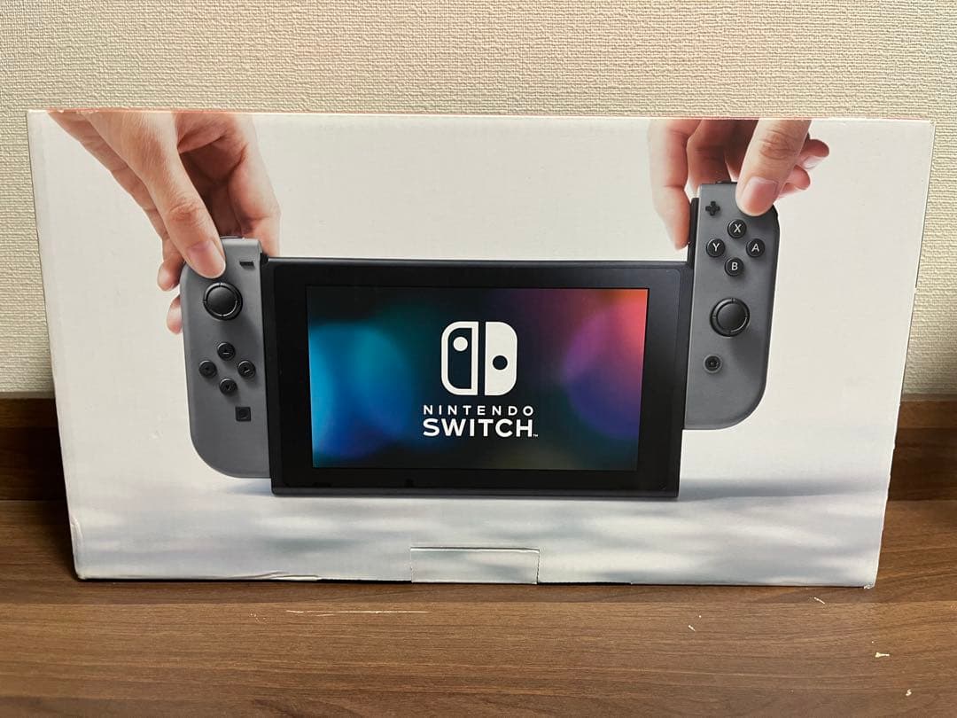 【即購入OK】Nintendo Switch本体 グレー(付属品一部欠)