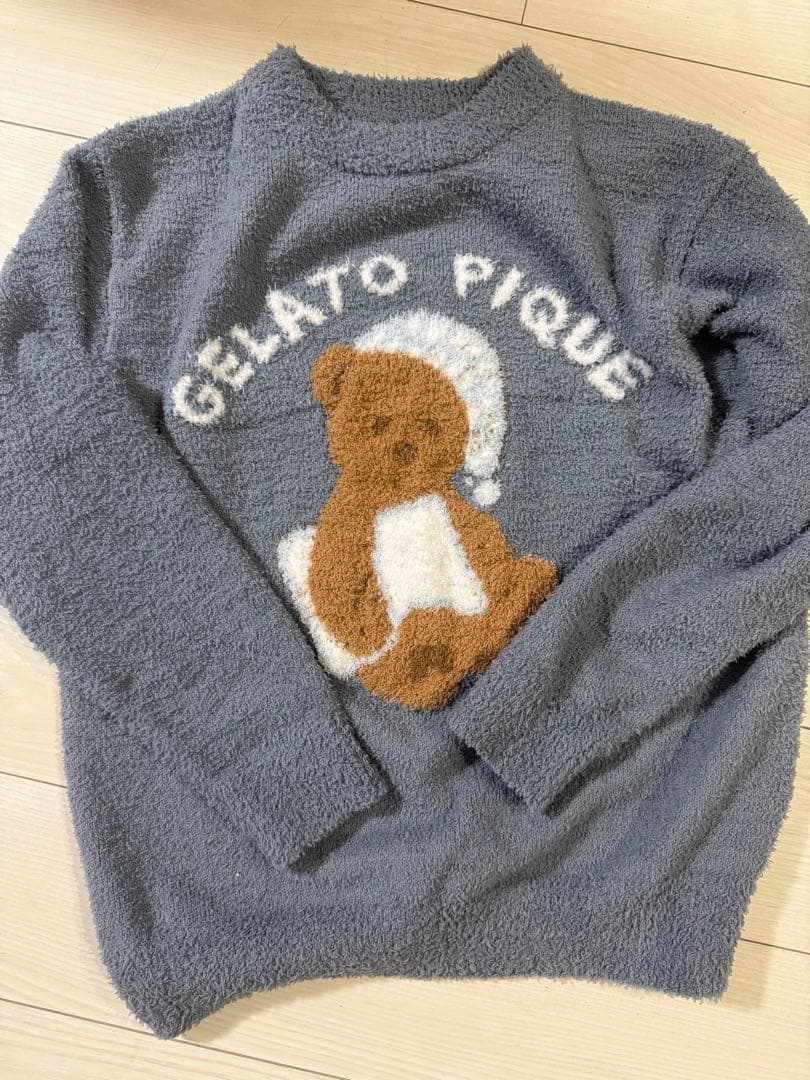 GELATO PIQUE グレー ルームウェア セット