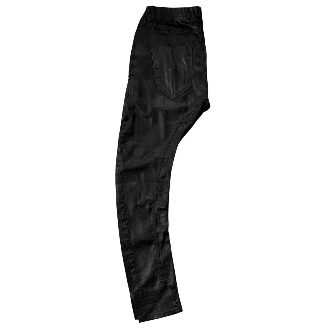パンツ ARMY OF ME Luster Coated Sarouel Denim