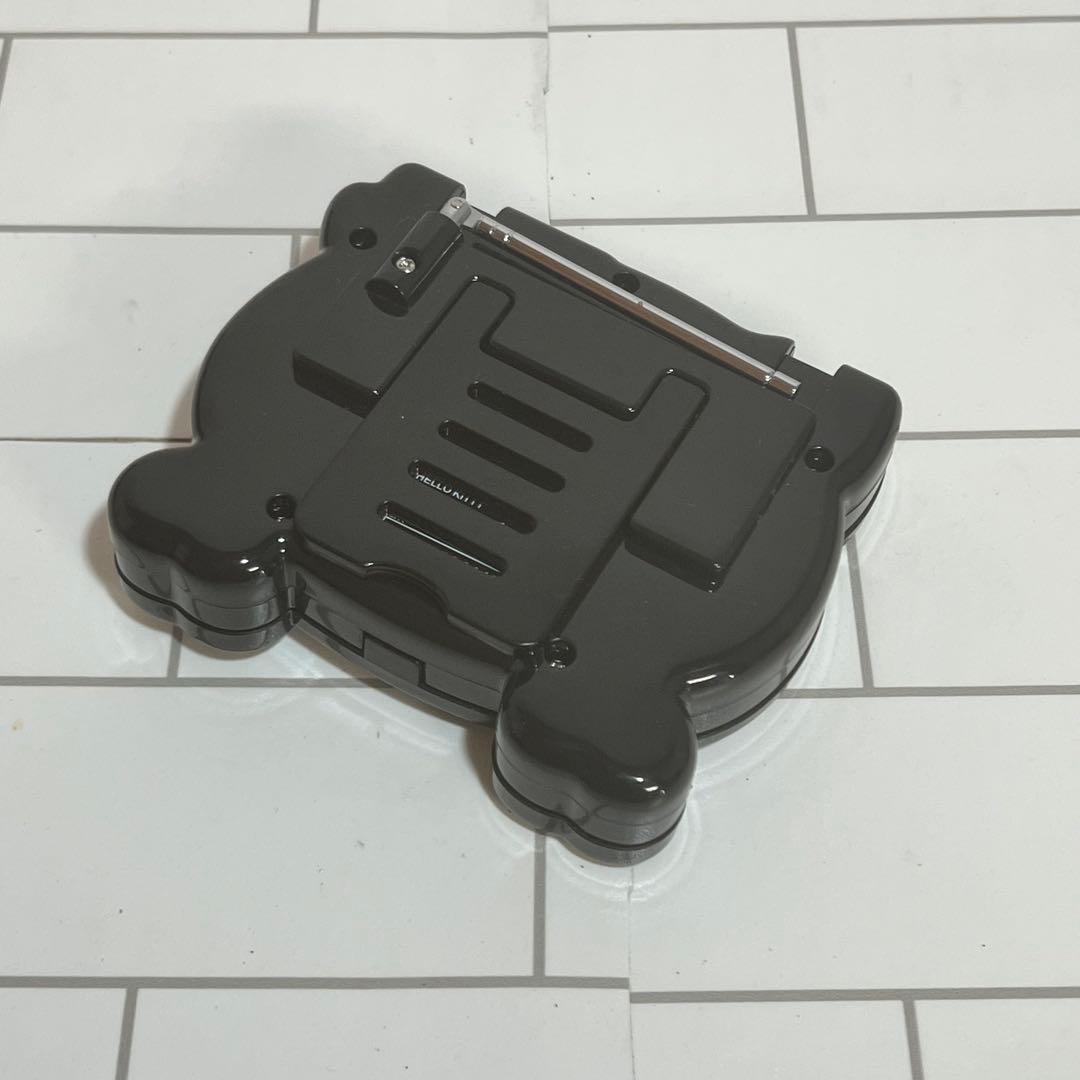 キティ　ワンセグテレビ　フェイス型　黒キティ　ピンク　小型　動作OK サンリオ