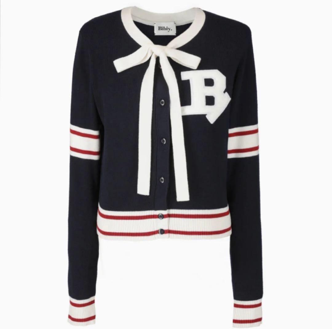 ラスト1点　bibiy B. CLUB TIE CARDIGAN 新品未使用