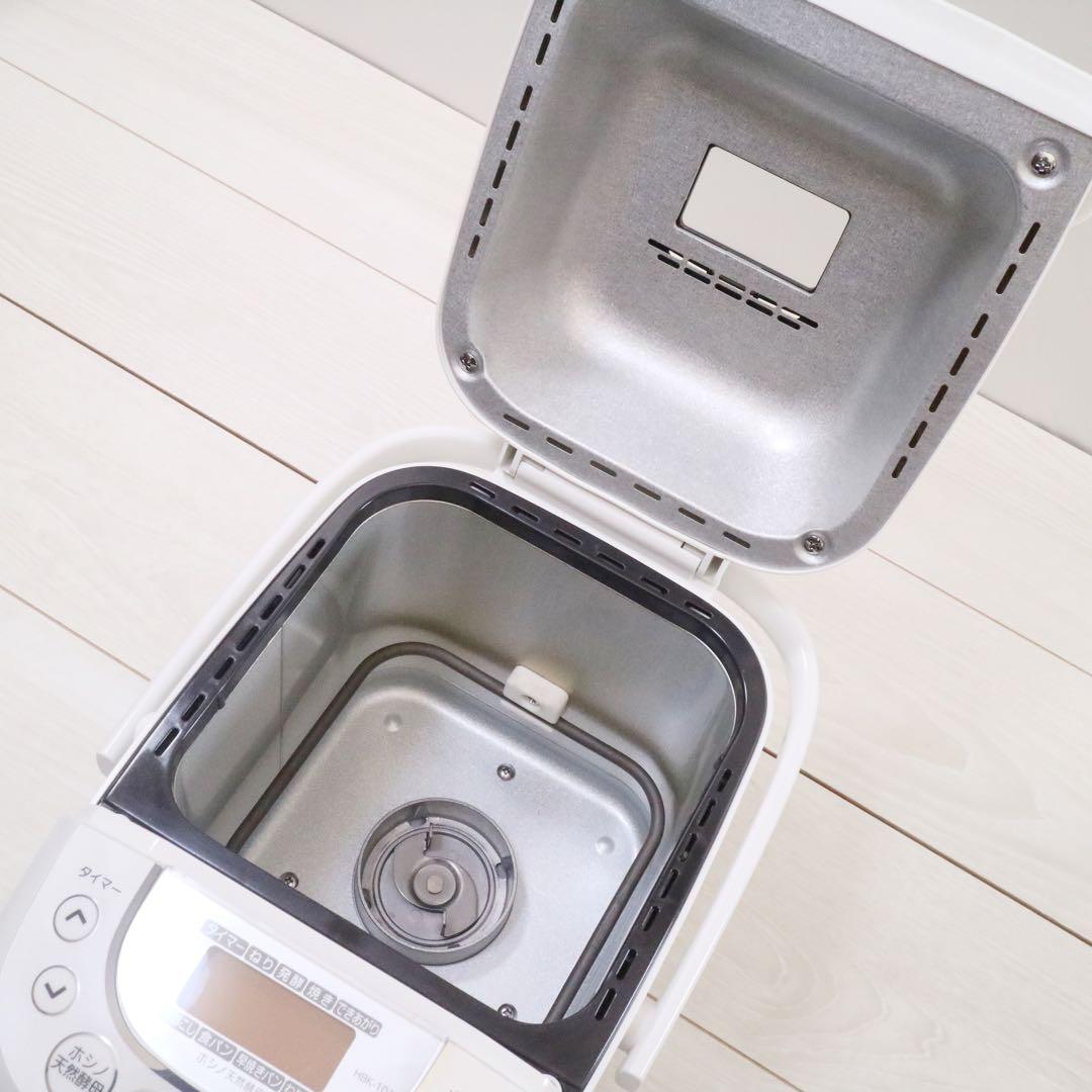 エムケー精工 ホームベーカリー ふっくらパン屋さん HBK-101W パン焼き機