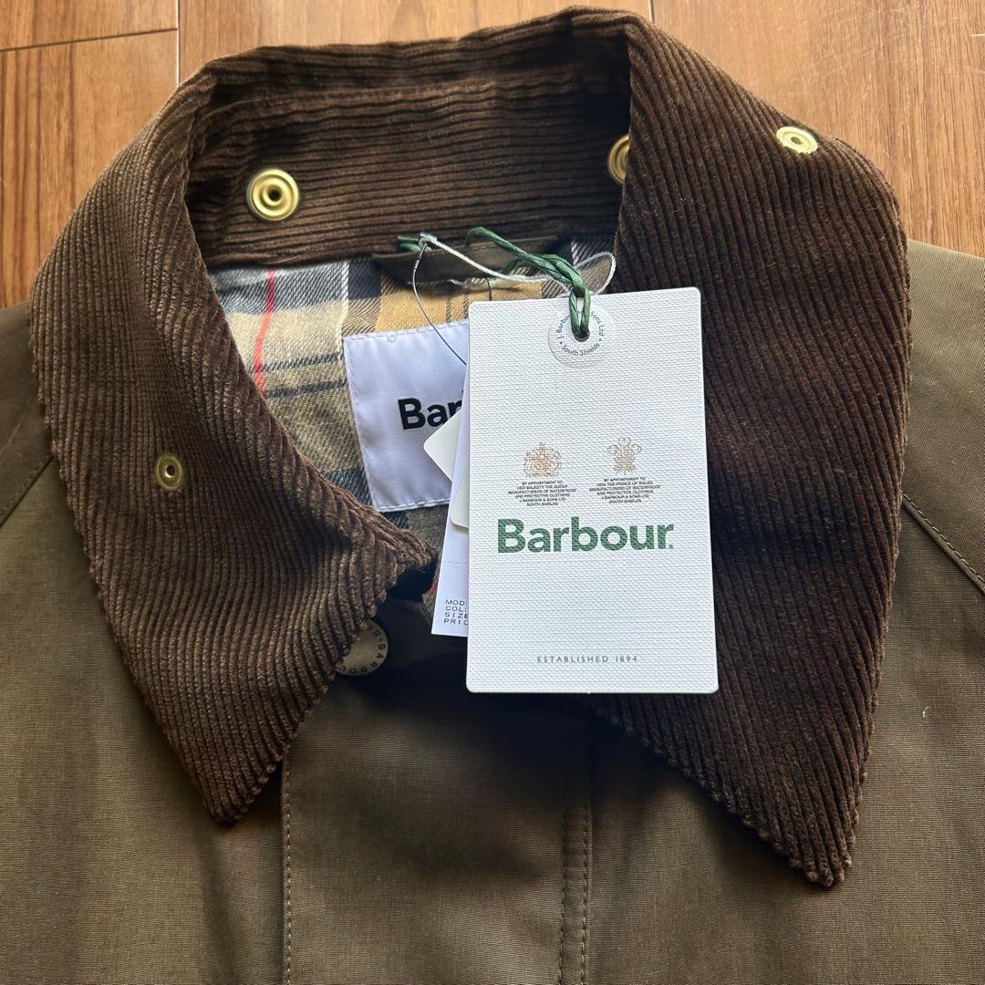 【新品】Barbour 別注トランスポート ブルゾン　オリーブ　40 バブアー