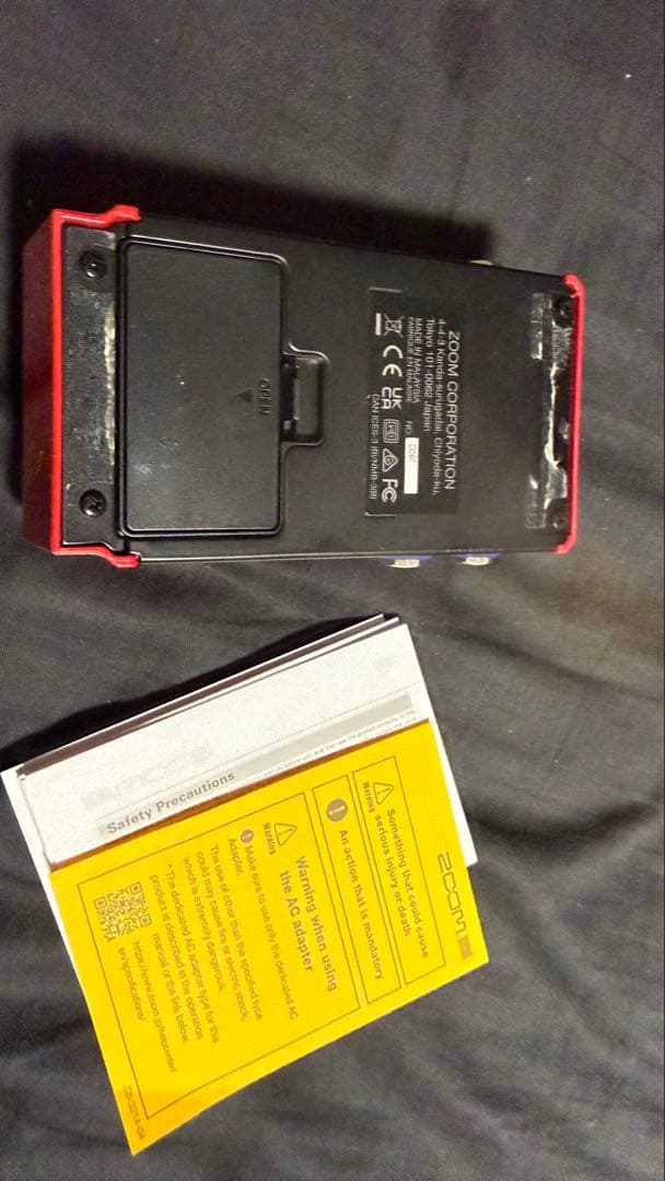 ZOOM / MS-60B+ ベース用マルチエフェクター
