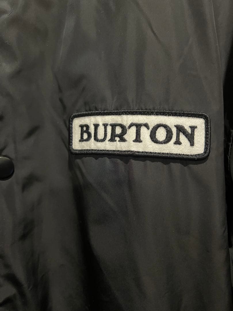 BURTON スノーボードブラック ボアコーチジャケット