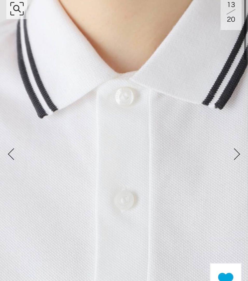 Spick&Span♦︎フレッドペリー ホワイト ポロシャツ 半袖