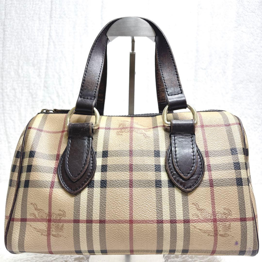 BURBERRY バーバリー ノバチェック シャドーホース ミニボストン