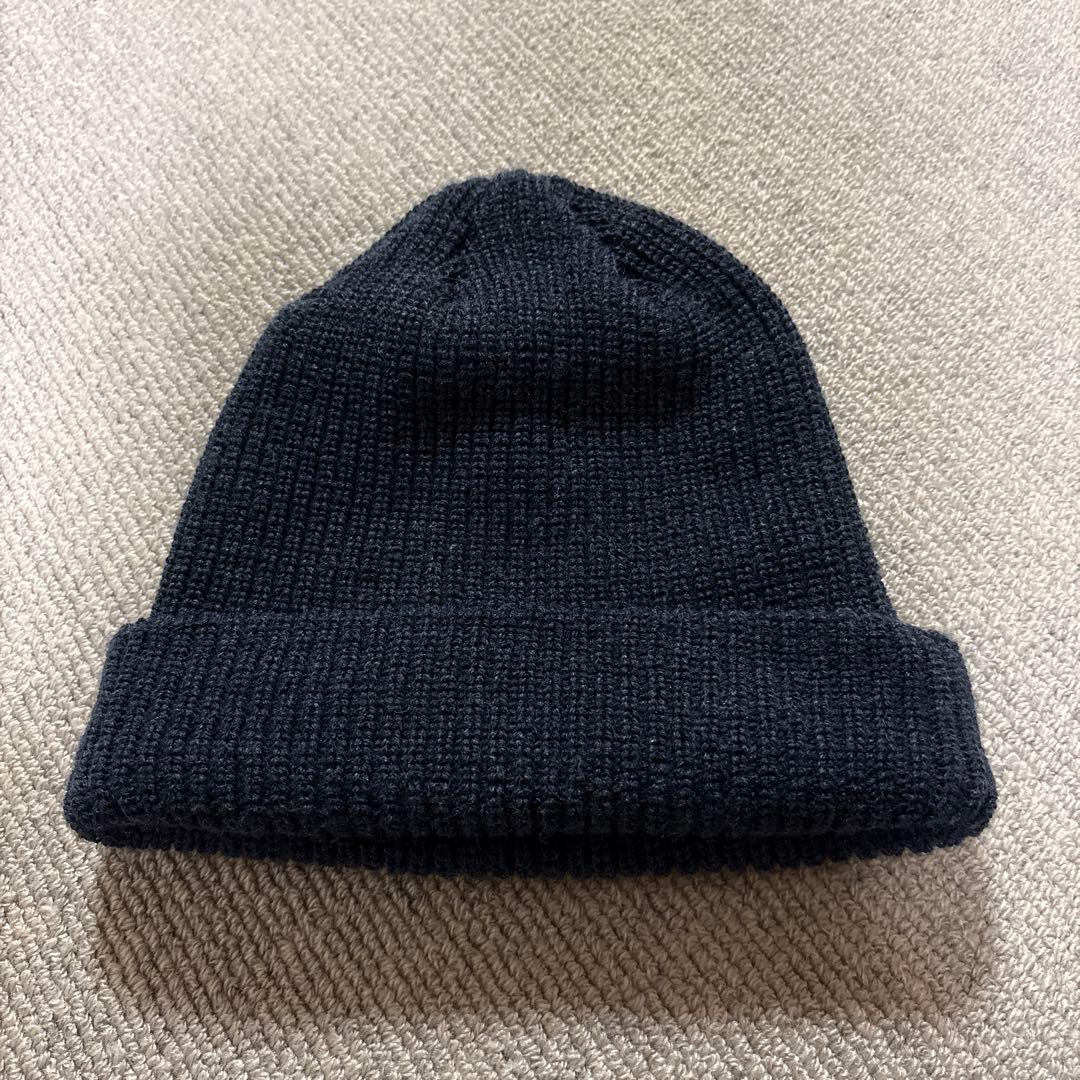 Supreme ニット帽　ネイビー
