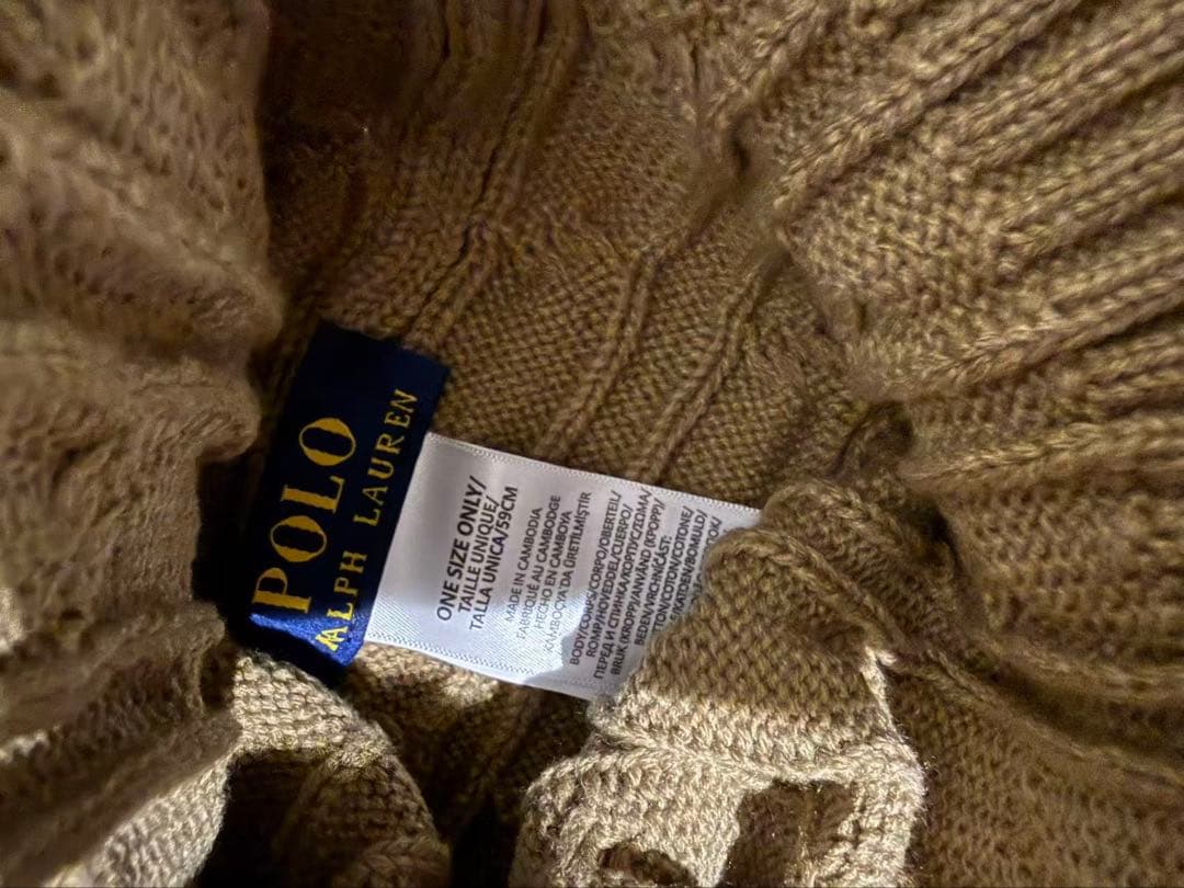 POLO RALPH LAUREN ニット帽