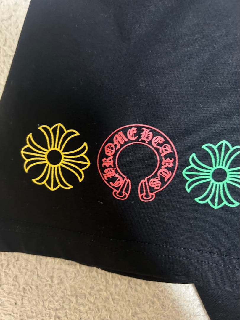 CHROME HEARTS カラフルクロス Tシャツ
