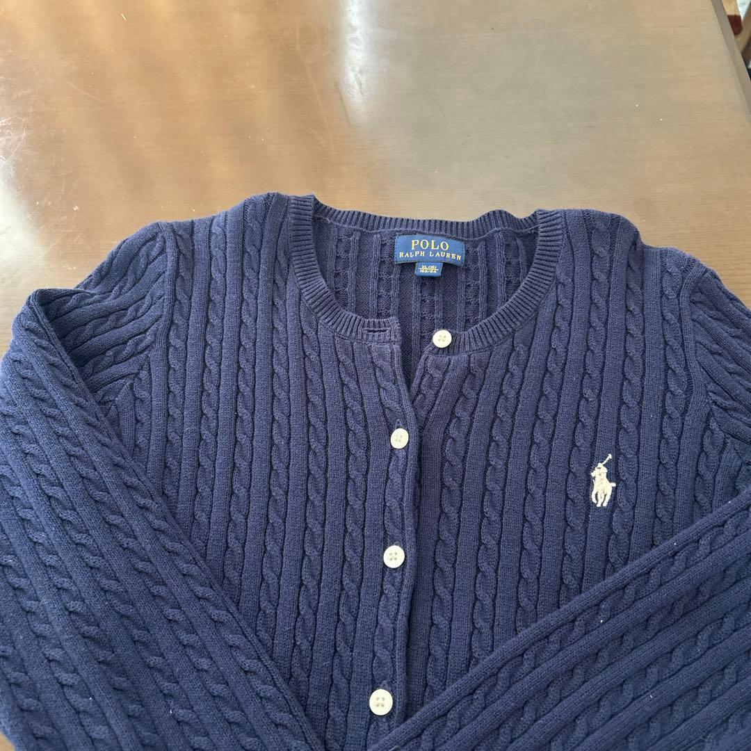 Polo Ralph Lauren ケーブル編みカーディガン