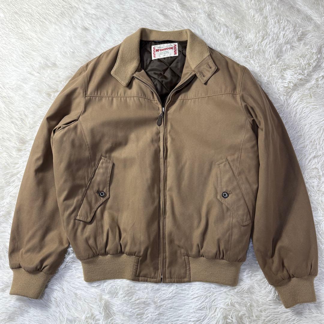 90s McGREGOR ハリントンジャケット スイングトップ G９ 短丈 M