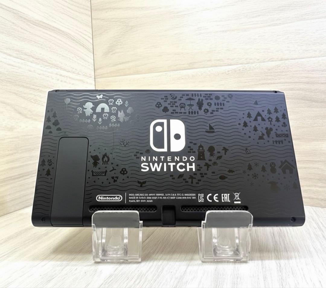 美品！あつまれどうぶつの森限定版液晶新型NintendoSwitch本体一式
