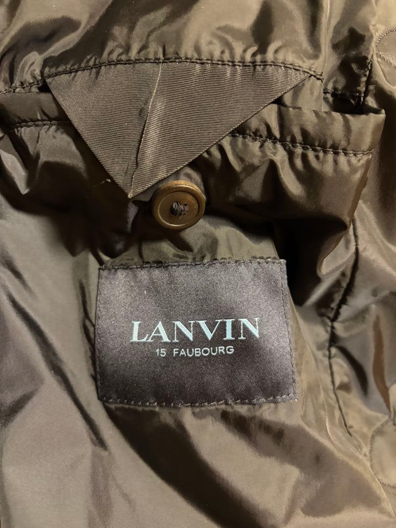 最終価格ランバンLANVIN 中綿ダッフルコートコート ルカオッセンドライバー