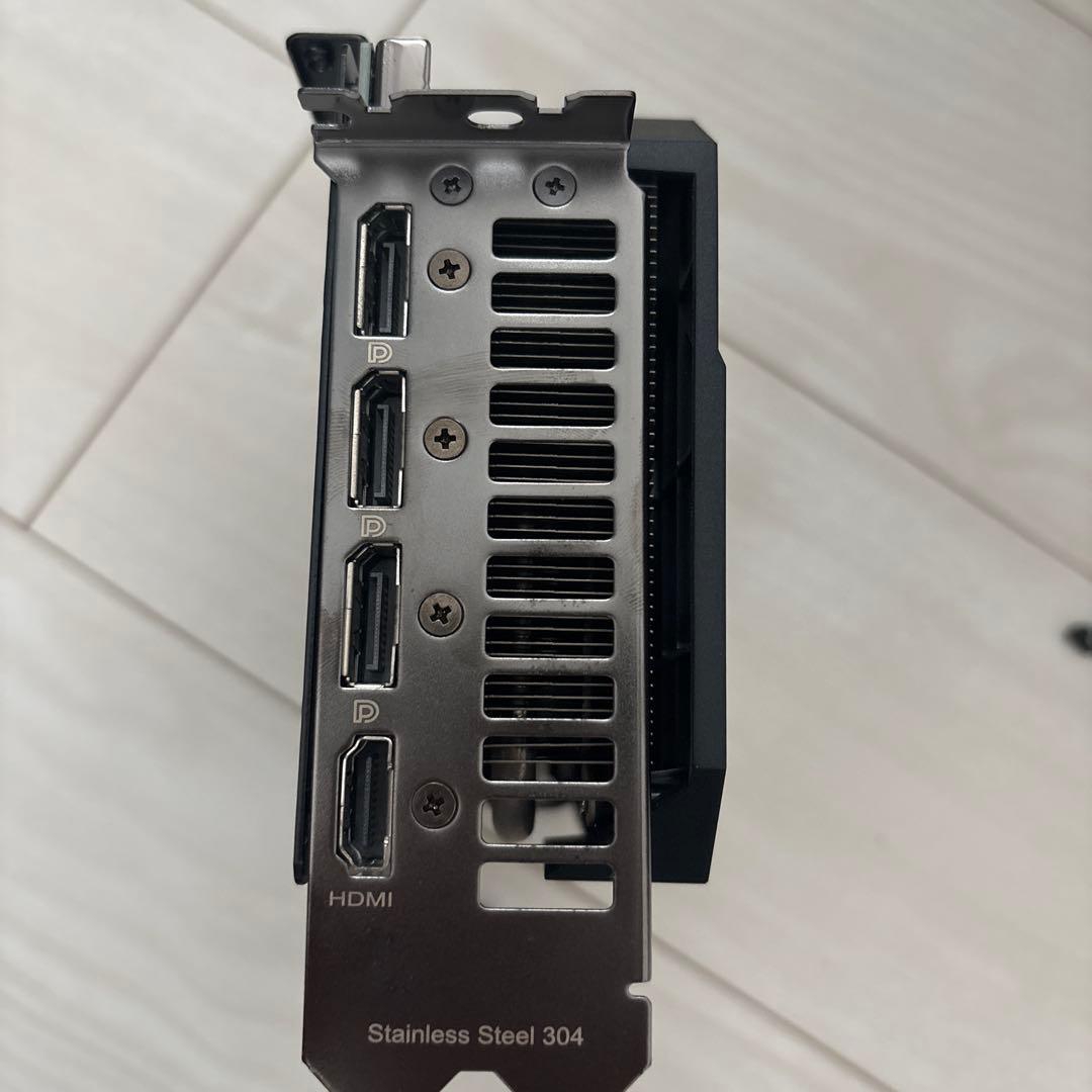 ASUS GEFORCE RTX3060 12G シングルファン