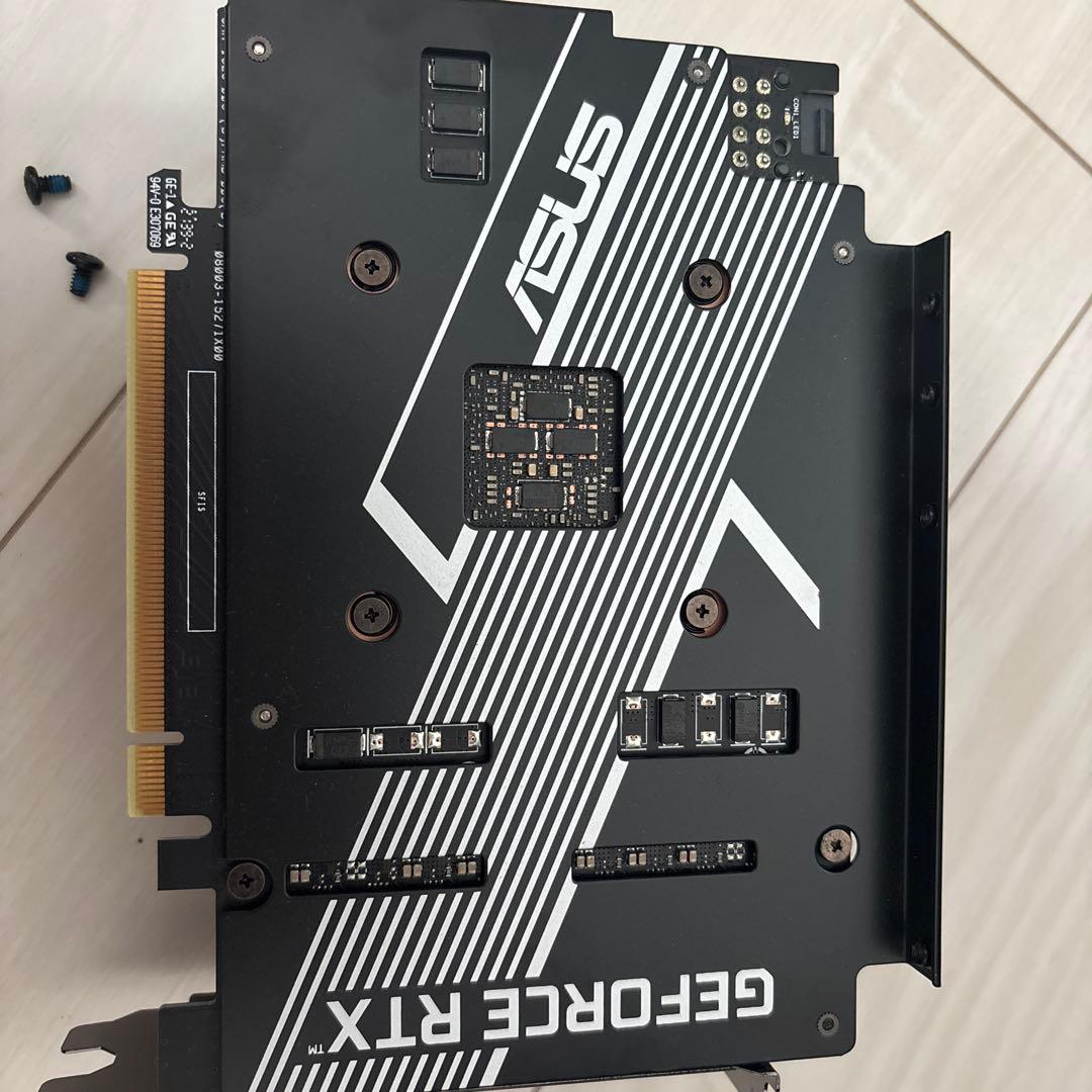 ASUS GEFORCE RTX3060 12G シングルファン