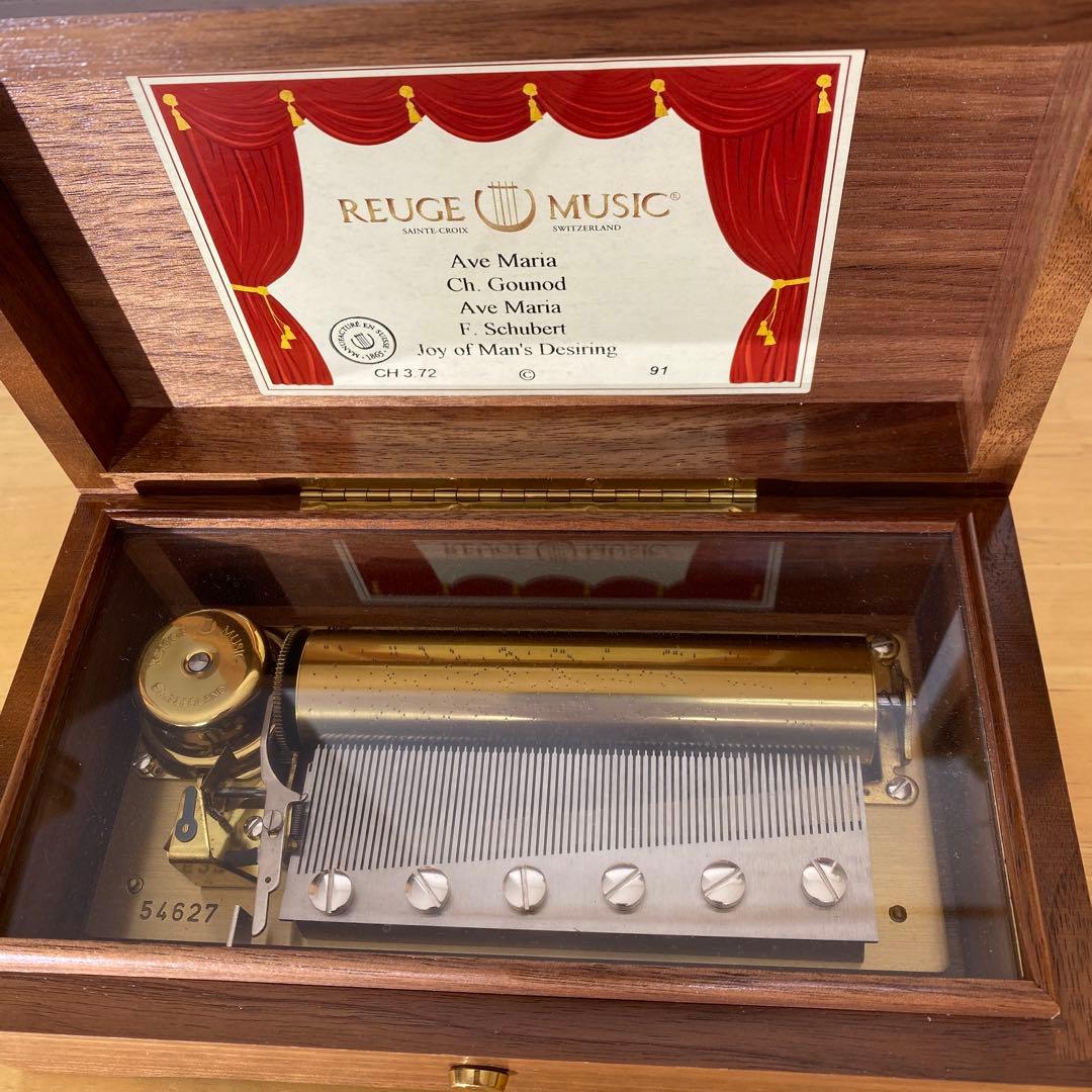 REUGE MUSIC 72弁 3曲 CH3.72 高級オルゴール 美品