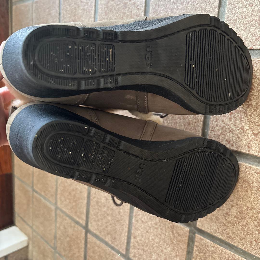 タイムセール❣️美品　UGG ブラウン ムートンブーツ　24.5