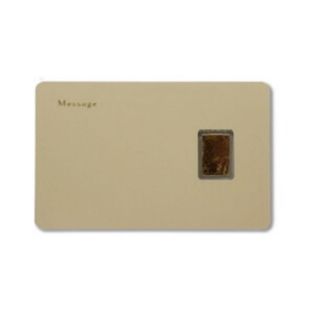 PLACHINO Gold 1g マーブルデザインカード
