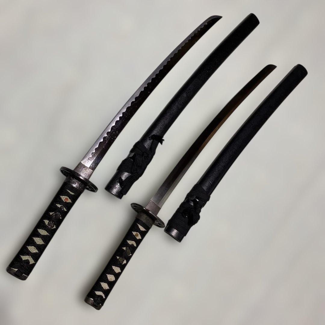 割安模造刀脇差2本セット