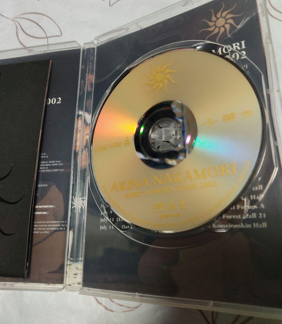 中森明菜 DVD 本物 正規品 2002 MUSICA FIESTA TOUR