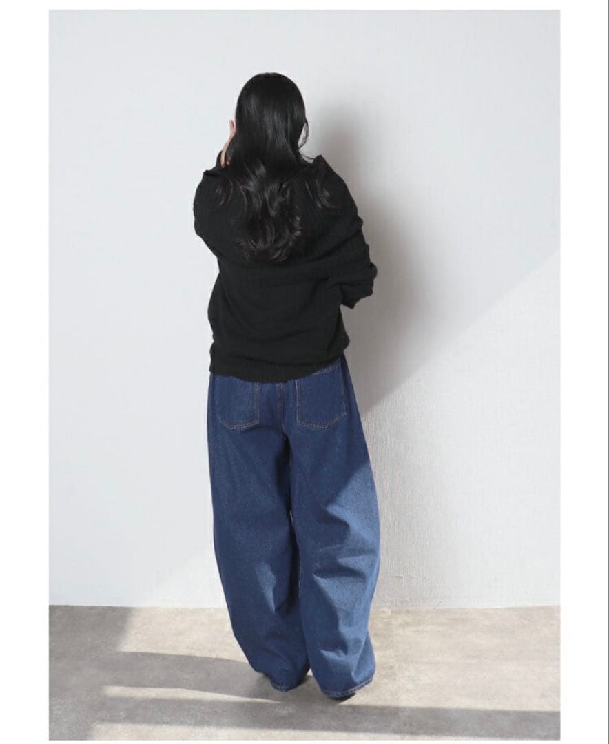 meri リラックスコクーンデニム