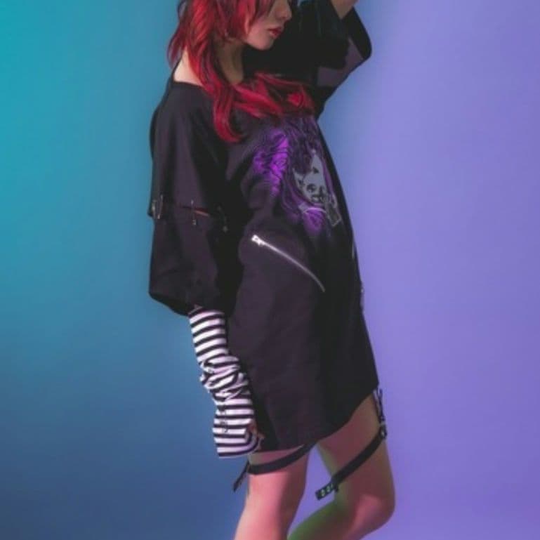 REFLEM × クロミ アームカバーセットビックTシャツ