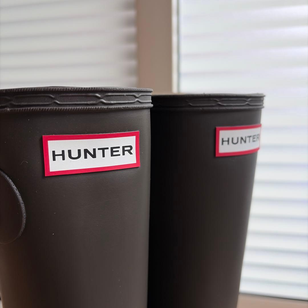 美品　HUNTER レインブーツ